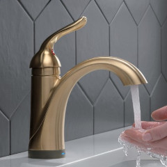 Lahara Touch&Sensor 洗面用タッチ&センサーシングルレバー混合水栓